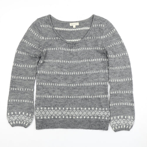 Monsoon Women's Grey Pullover Jumper, Size S