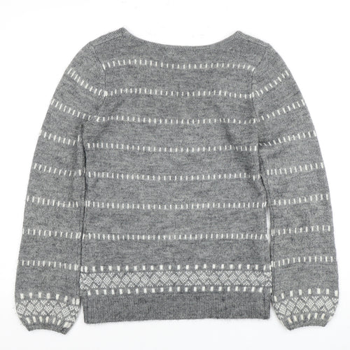 Monsoon Women's Grey Pullover Jumper, Size S