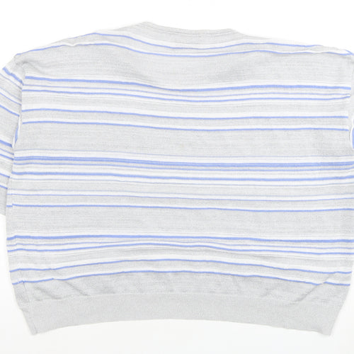 Marks and Spencer Women's Multicoloured Striped T-Shirt, Size 20