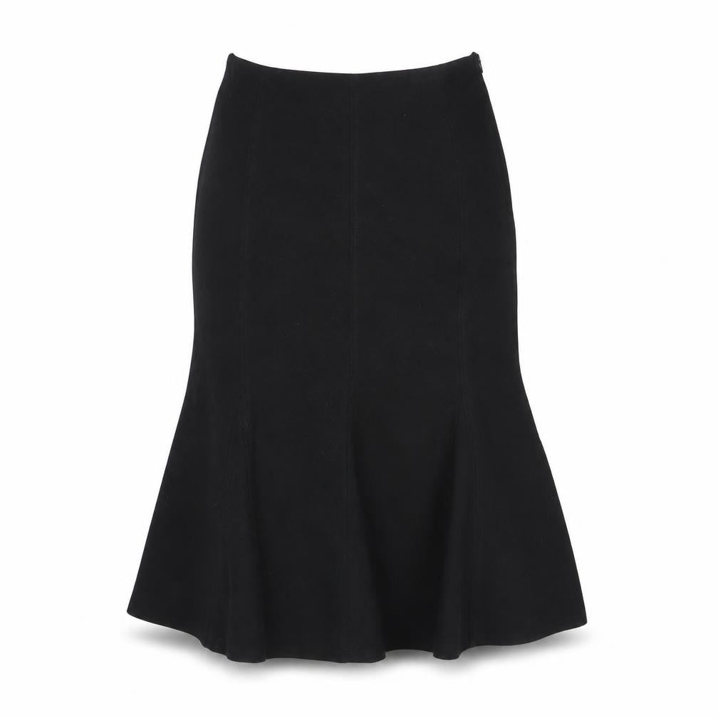 Front view of Sarah Hamilton Women's Black Pencil Skirt, size 12
