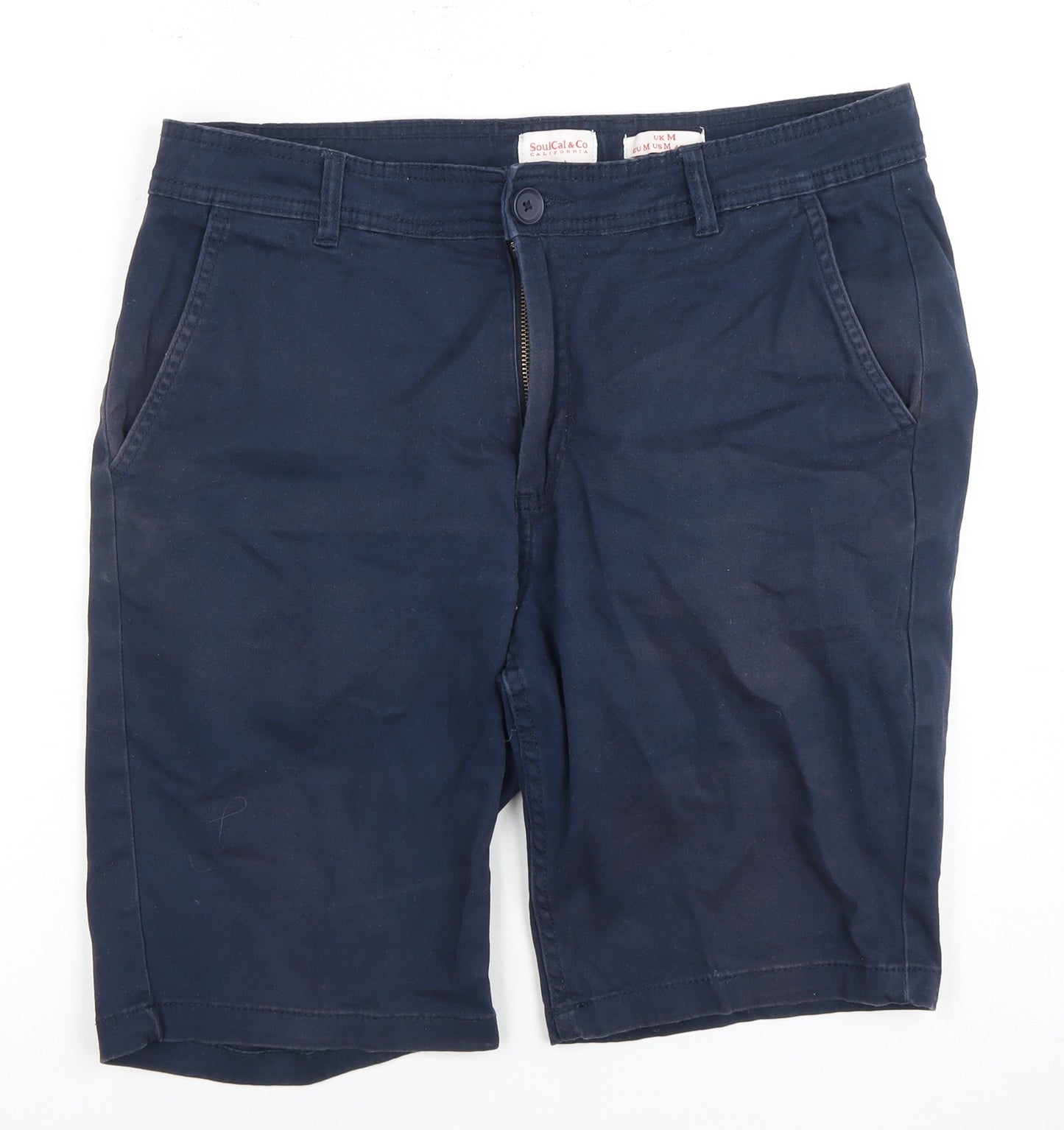SoulCal & Co Men's Blue Chino Shorts M
