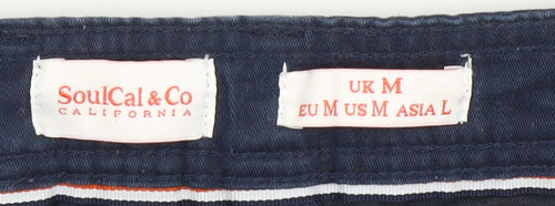 SoulCal & Co Men's Blue Chino Shorts M
