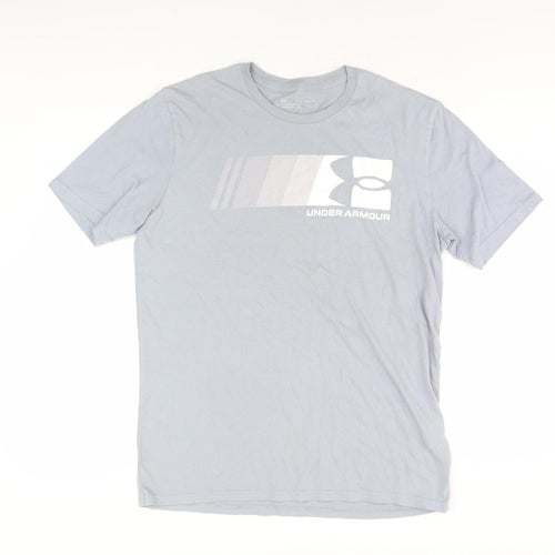 Under Armour Men's Blue Crew Neck T-Shirt Size M