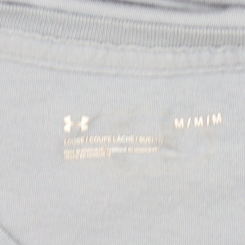 Under Armour Men's Blue Crew Neck T-Shirt Size M