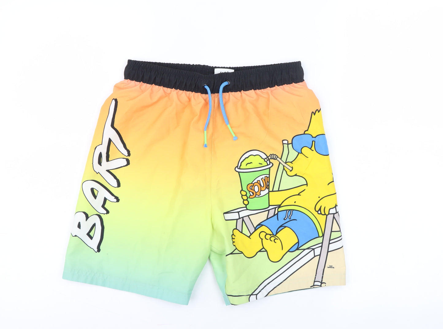 The Simpsons Boys Multicoloured Swim Shorts 12-13 Years