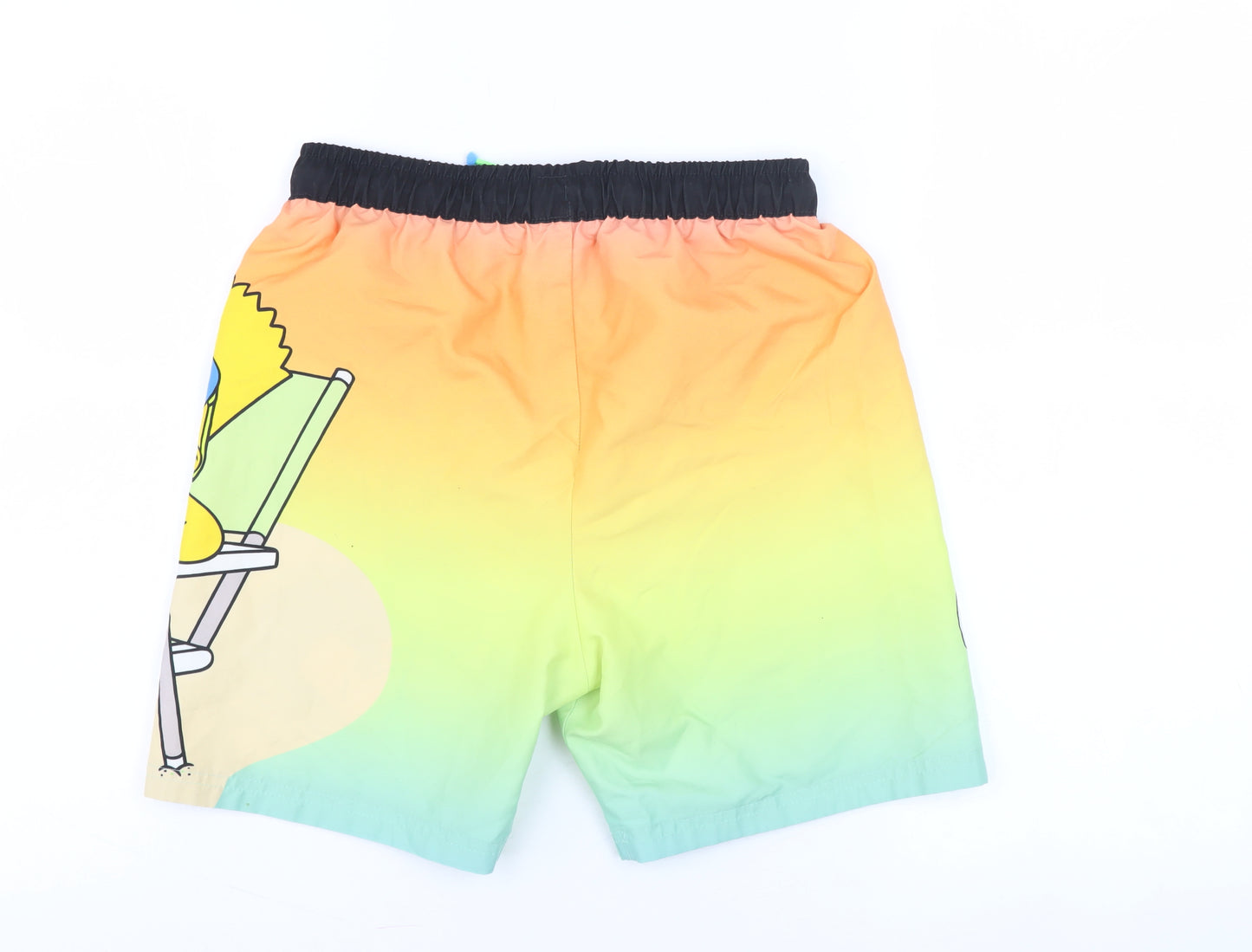 The Simpsons Boys Multicoloured Swim Shorts 12-13 Years
