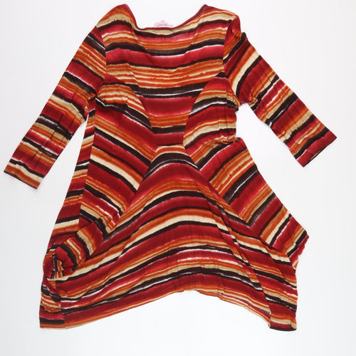Marks and Spencer Women's Multicoloured A-Line Dress, Size 16
