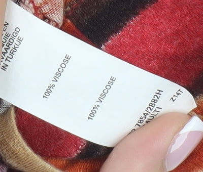 Marks and Spencer Women's Multicoloured A-Line Dress, Size 16