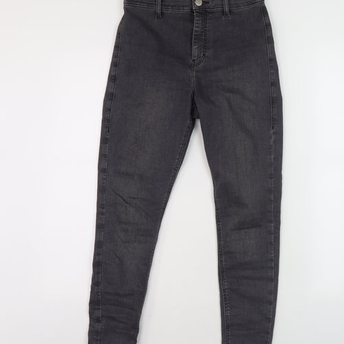 Topshop Unisex Black Skinny Jeans W28 L28