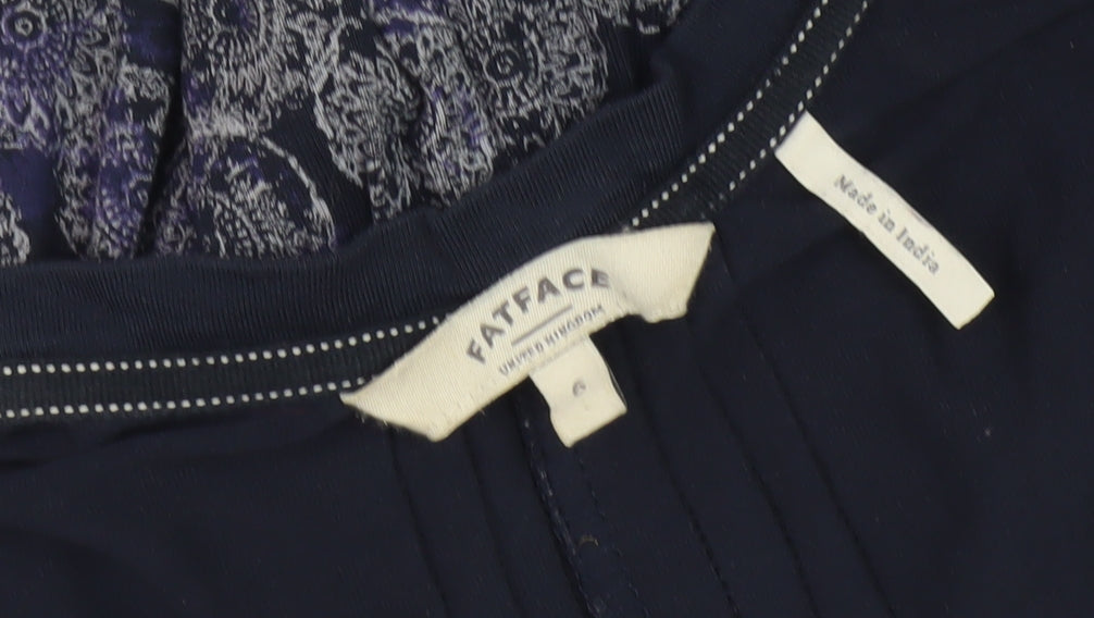 FatFace Women's Blue Maxi Dress - Size 6, Summer