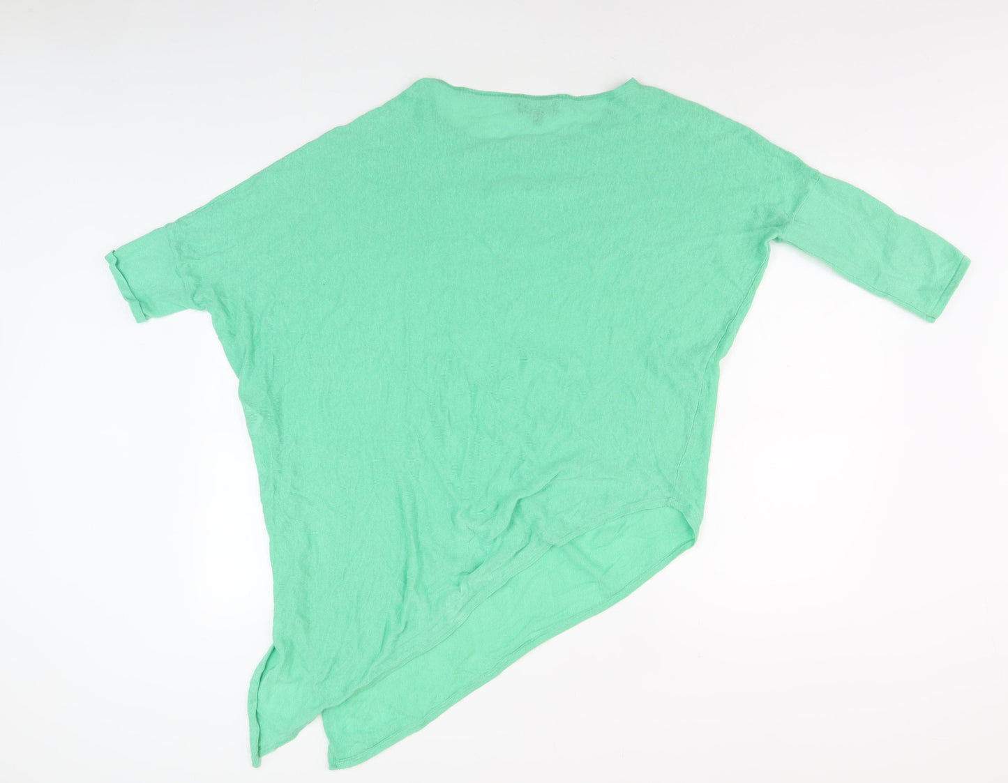 Phase Eight Women’s Green 3/4 Sleeve Linen Top