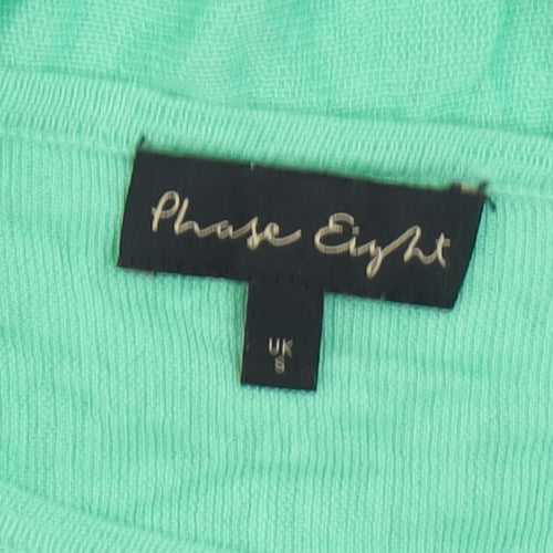 Phase Eight Women’s Green 3/4 Sleeve Linen Top