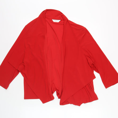 Colebrooke Red Open Women's Jacket - Size L