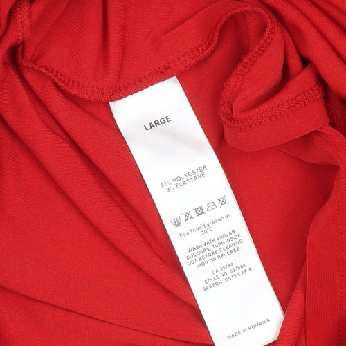 Colebrooke Red Open Women's Jacket - Size L