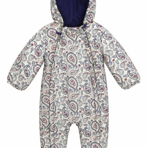 Louise Unisex Baby Multicoloured Paisley Snowsuit 6-12 Months
