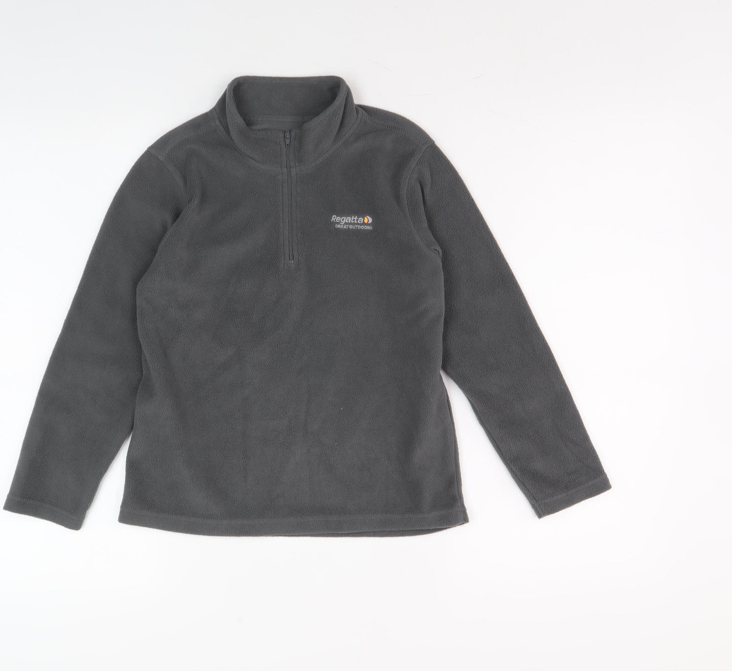 Regatta Boys Grey Fleece Sweatshirt 9-10 Years Lightweight