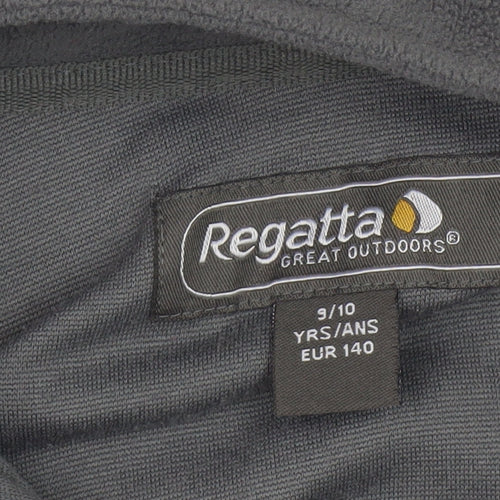 Regatta Boys Grey Fleece Sweatshirt 9-10 Years Lightweight