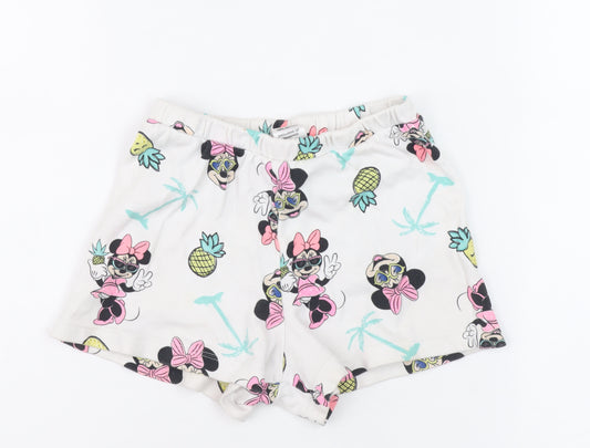Disney Girls Multicoloured Minnie Mouse Shorts 6 Years