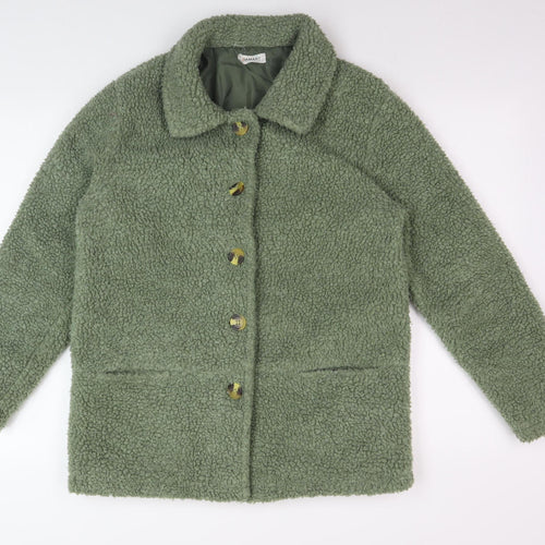 Damart Women's Green Mid-Length Jacket Size S