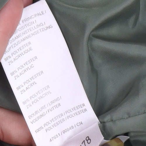 Damart Women's Green Mid-Length Jacket Size S