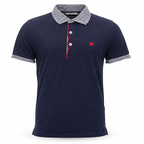 Jasper Conran Boys Blue Polo Shirt Age 11-12 Short Sleeve