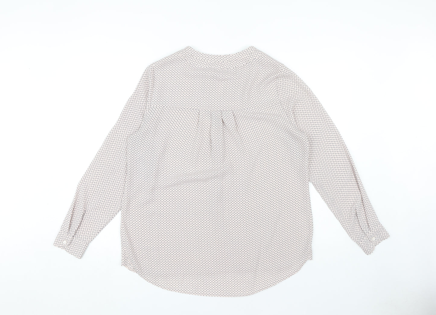 Principles by Ben de Lisi Women's White Polka Dot Blouse