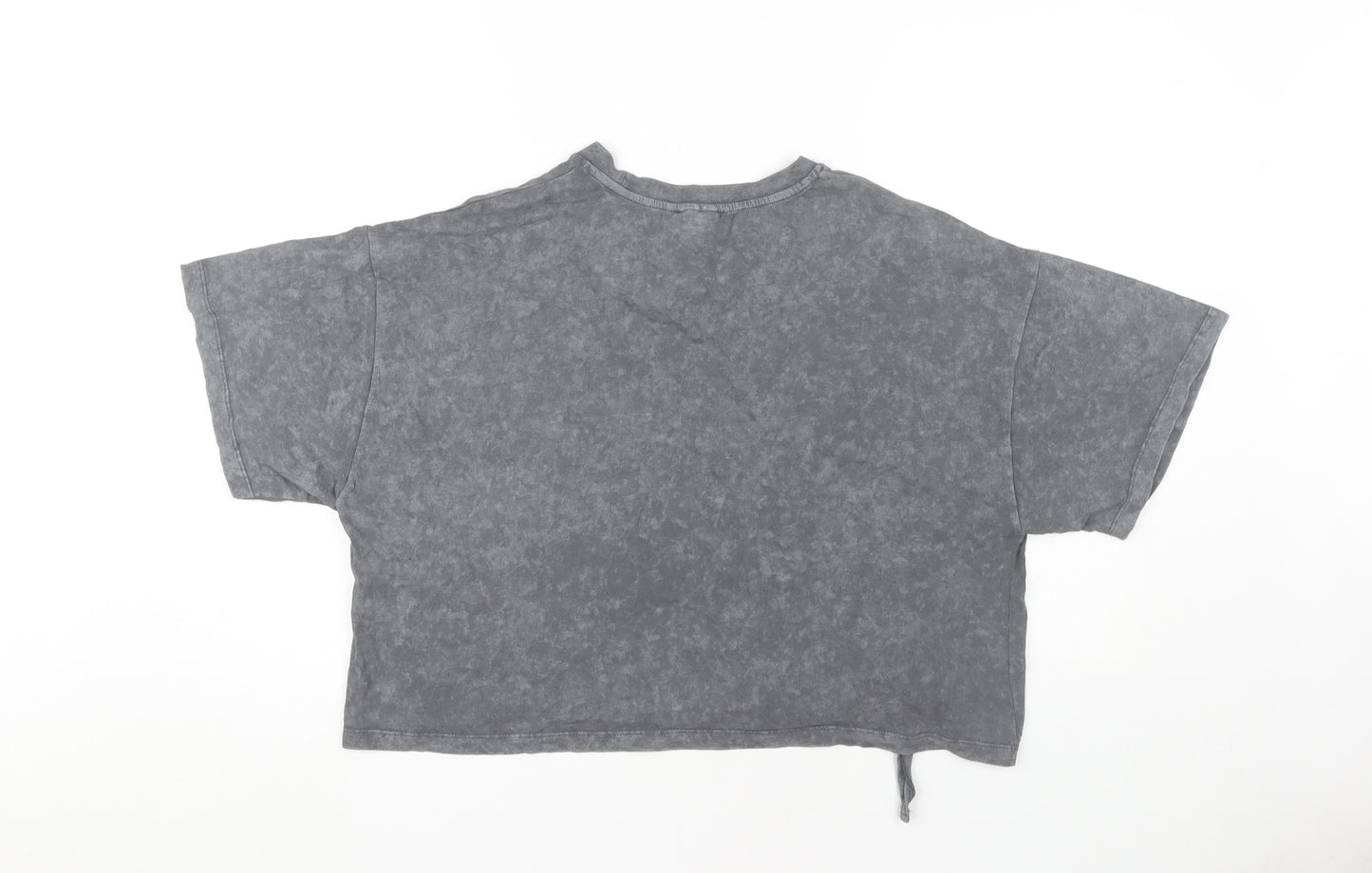 ASOS Women's Grey Cotton Relaxed T-Shirt Size 12