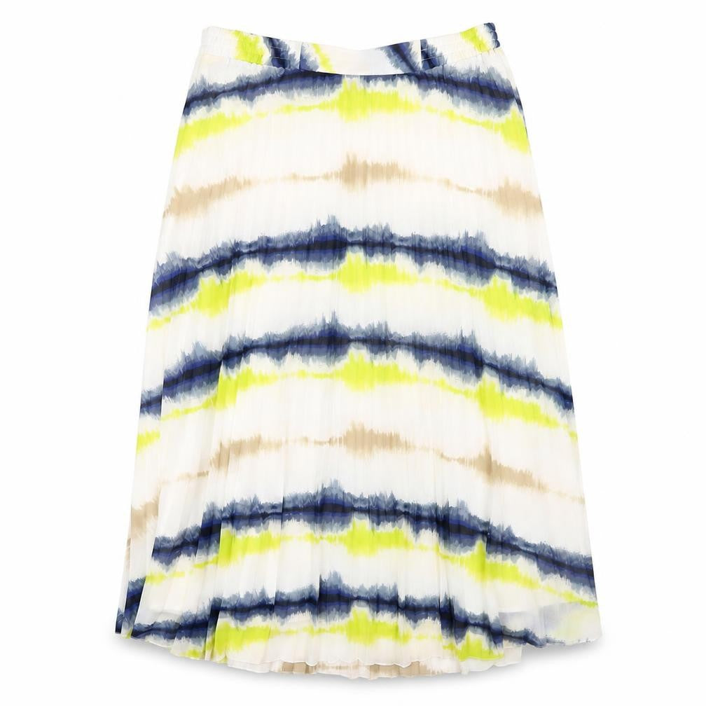 Front view of Marks & Spencer Women's Multicoloured Skirt 14 Petites
