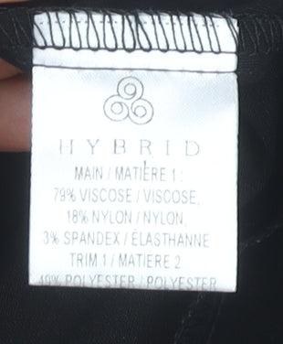 Hybrid Women's Ivory Black Pencil Dress Size 10