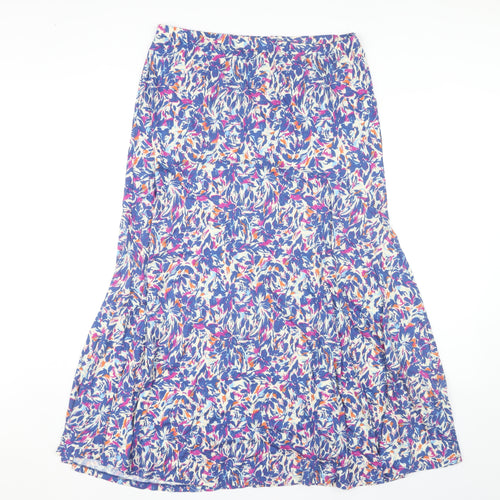 Patra Women's Multicoloured Floral Midi Skirt XL