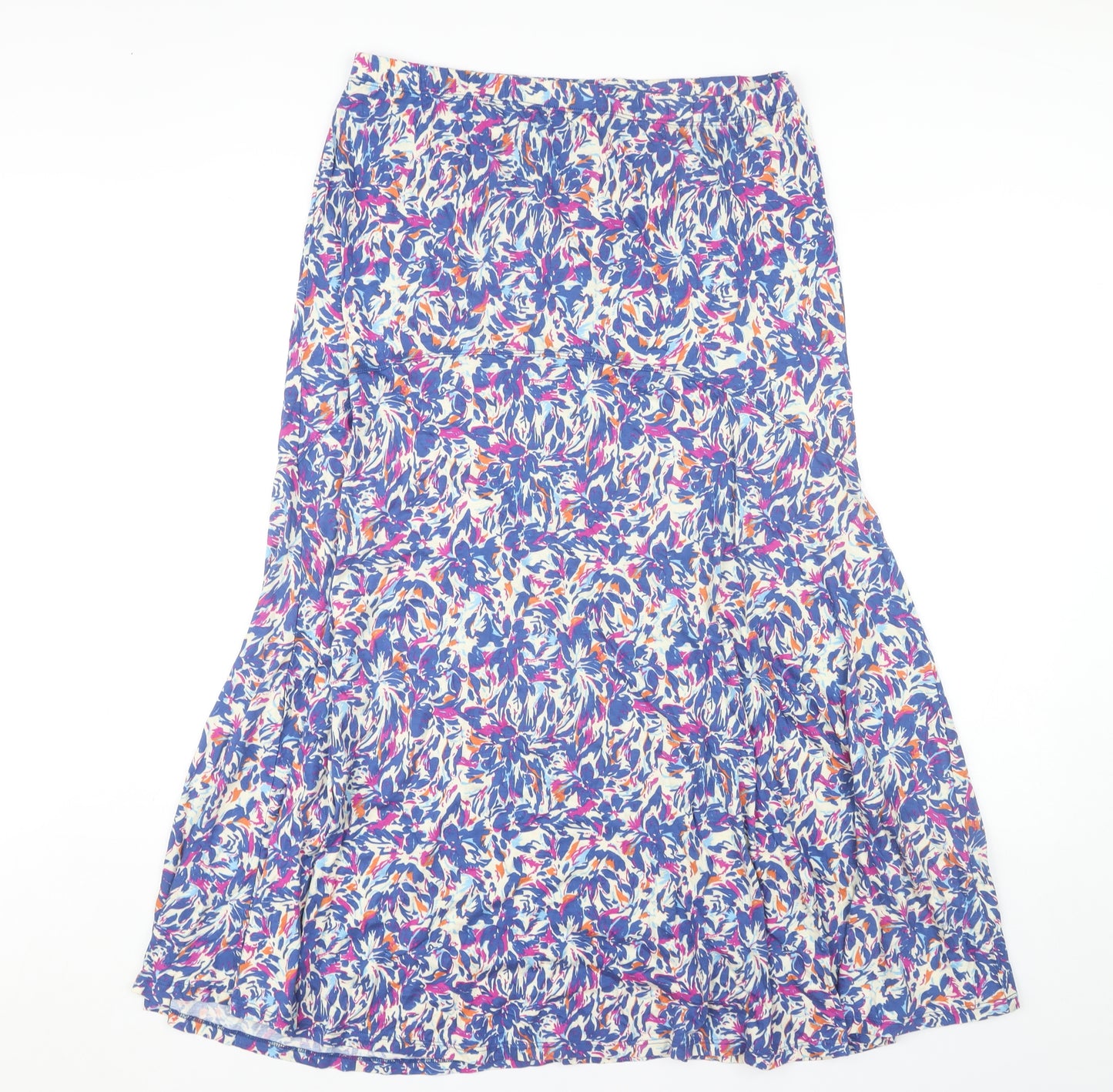 Patra Women's Multicoloured Floral Midi Skirt XL