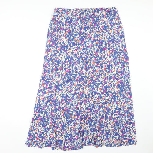 Patra Women's Multicoloured Floral Midi Skirt XL