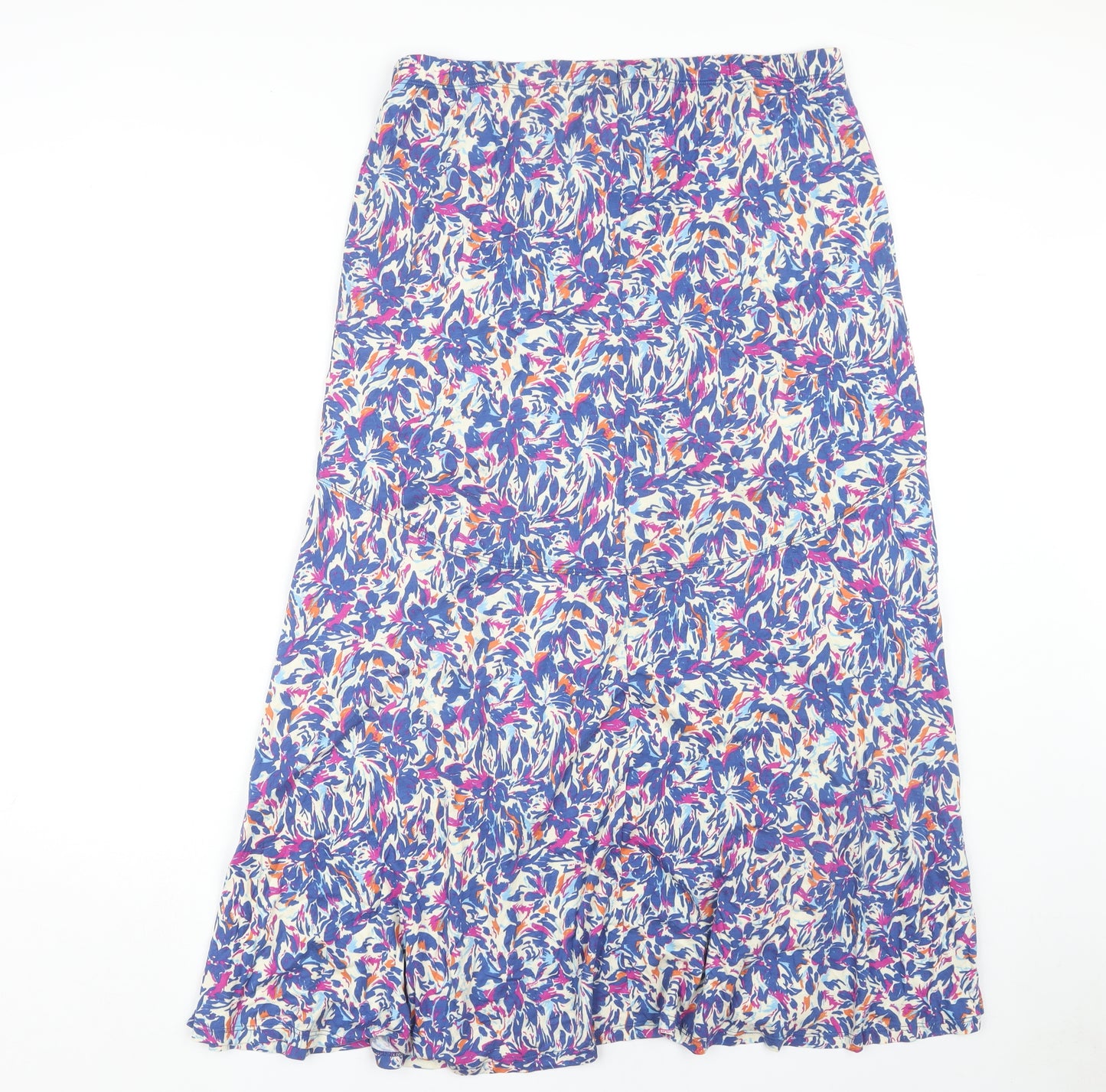Patra Women's Multicoloured Floral Midi Skirt XL