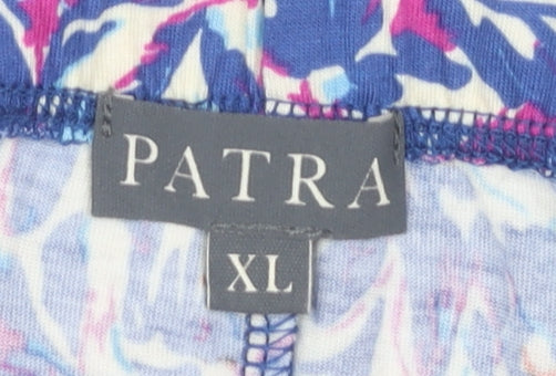 Patra Women's Multicoloured Floral Midi Skirt XL