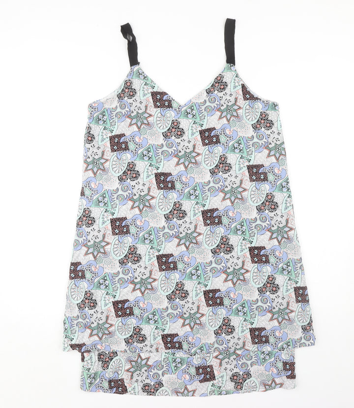 Warehouse Women's Multicoloured Viscose Slip Dress