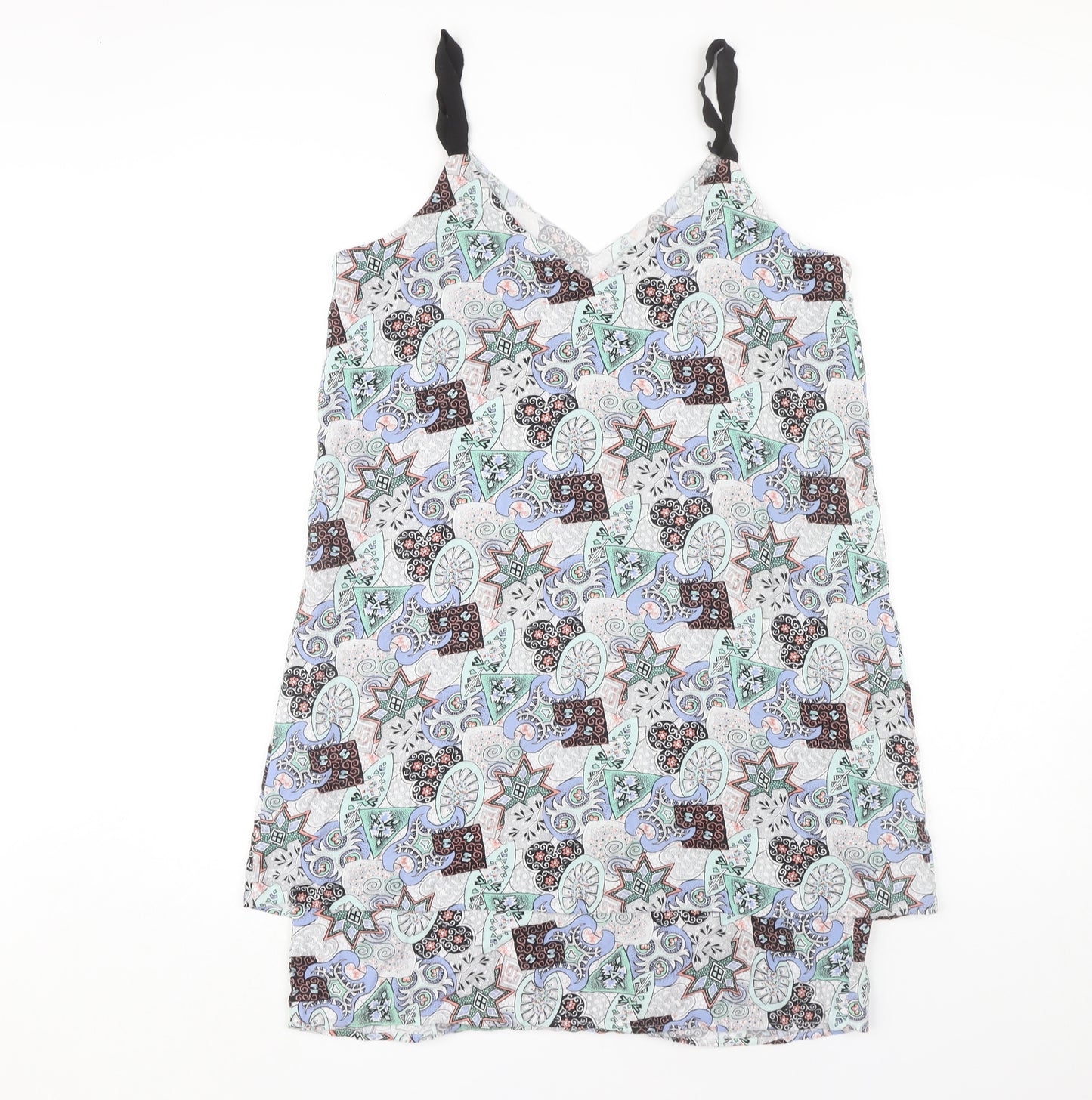 Warehouse Women's Multicoloured Viscose Slip Dress