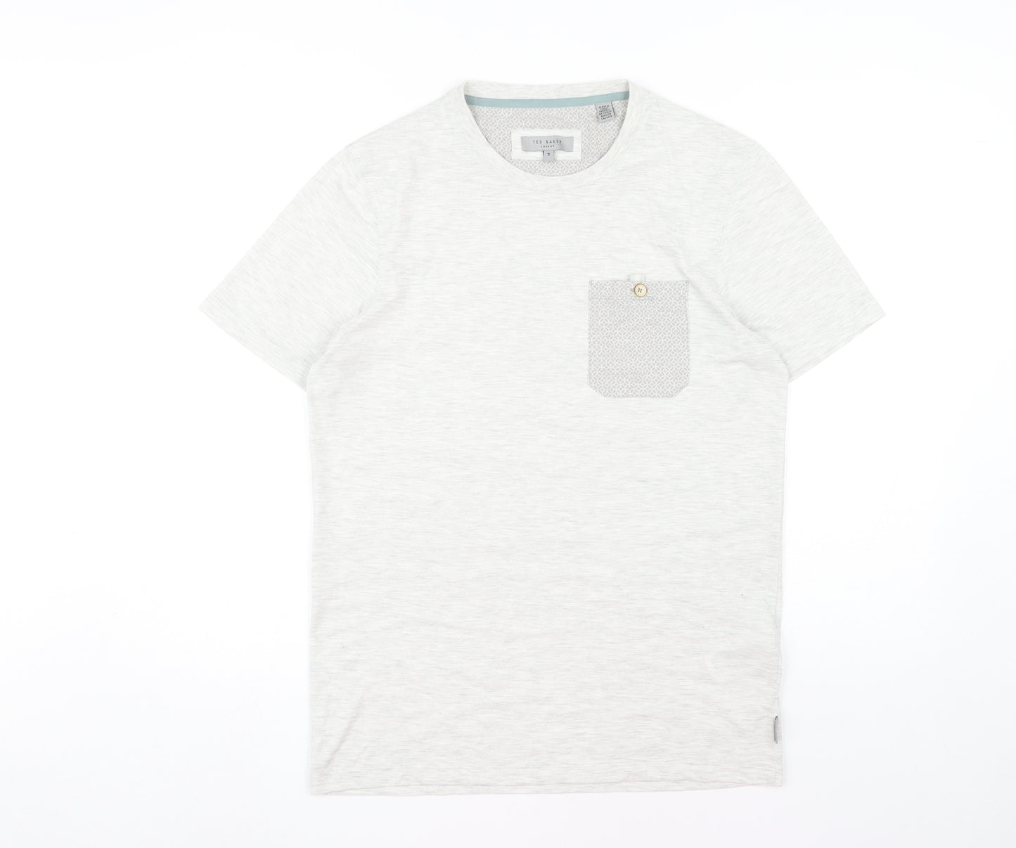 Ted Baker Men’s Grey Crew Neck T-Shirt, Size S