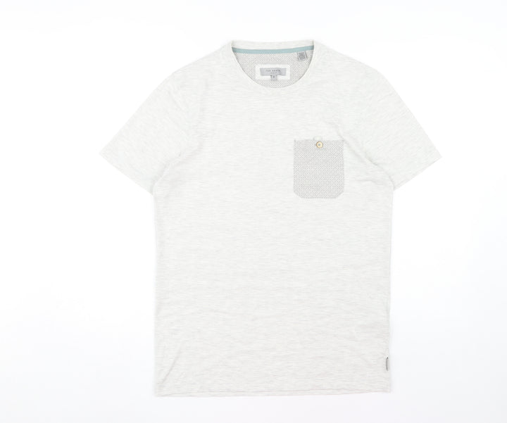 Ted Baker Men’s Grey Crew Neck T-Shirt, Size S