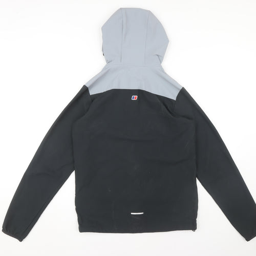 Berghaus Men's XS Black Grey Hooded Jacket - Hiking Ready