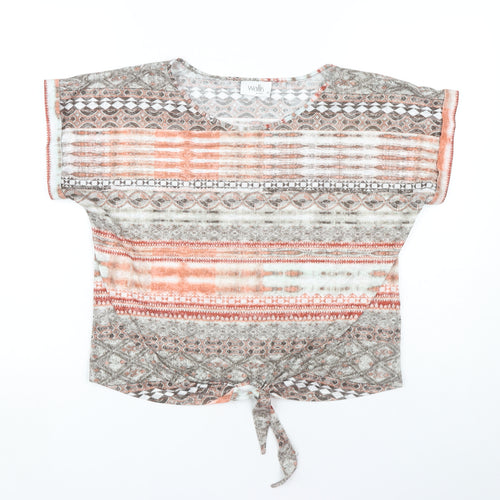 Wallis Women's Multicoloured Tunic M Summer Geometric