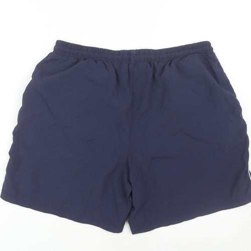 Slazenger Men's Blue L Swim Shorts Elastic Waist