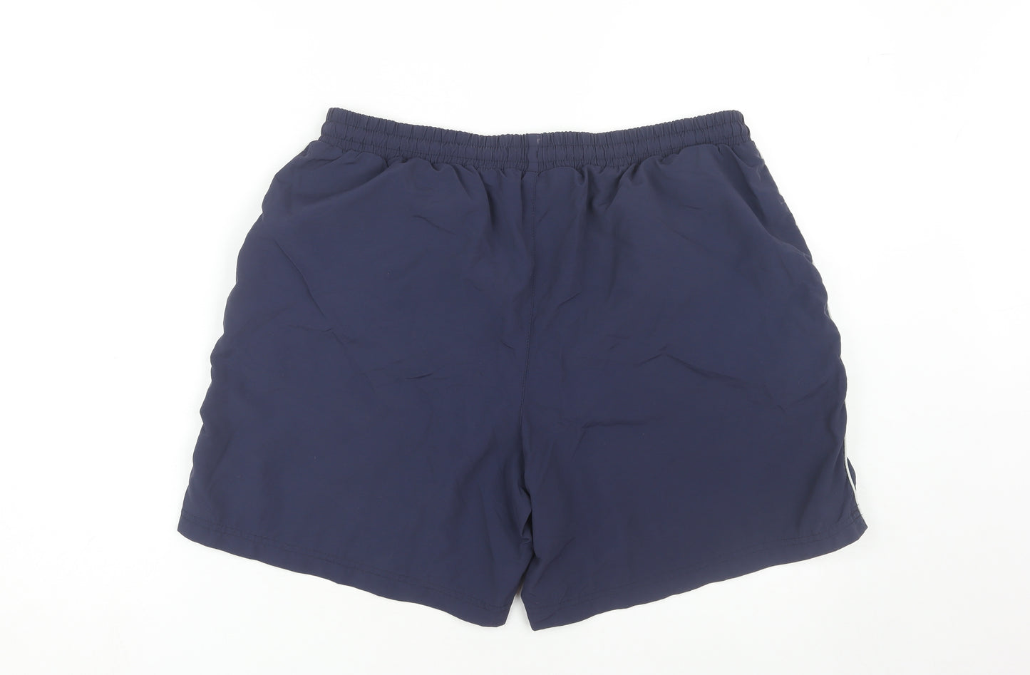 Slazenger Men's Blue L Swim Shorts Elastic Waist