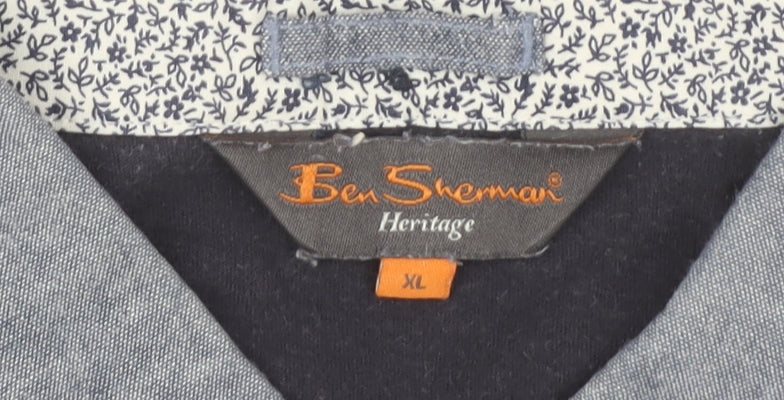 Ben Sherman Men's Polo Shirt, Size XL.