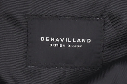 Dehavilland Men's Grey Regular Fit Blazer 42