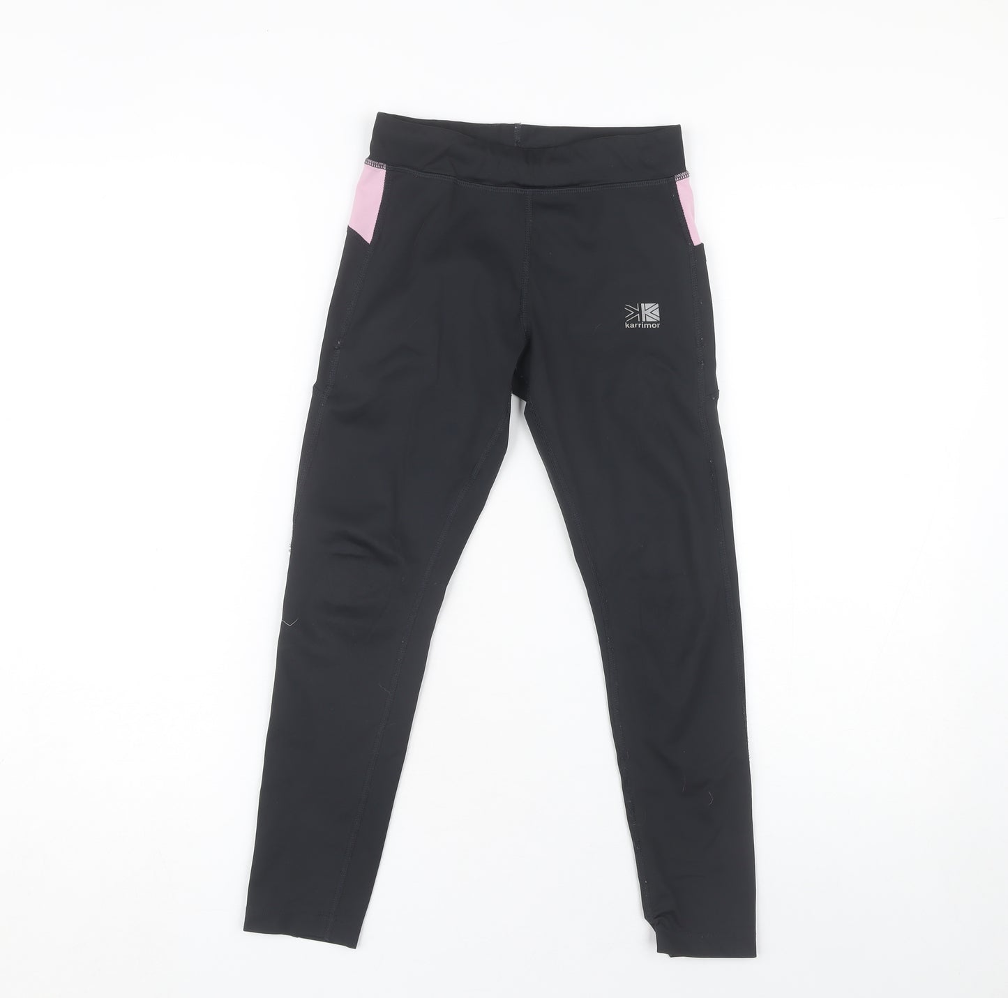 Karrimor Girls Black Running Leggings 9-10 Years