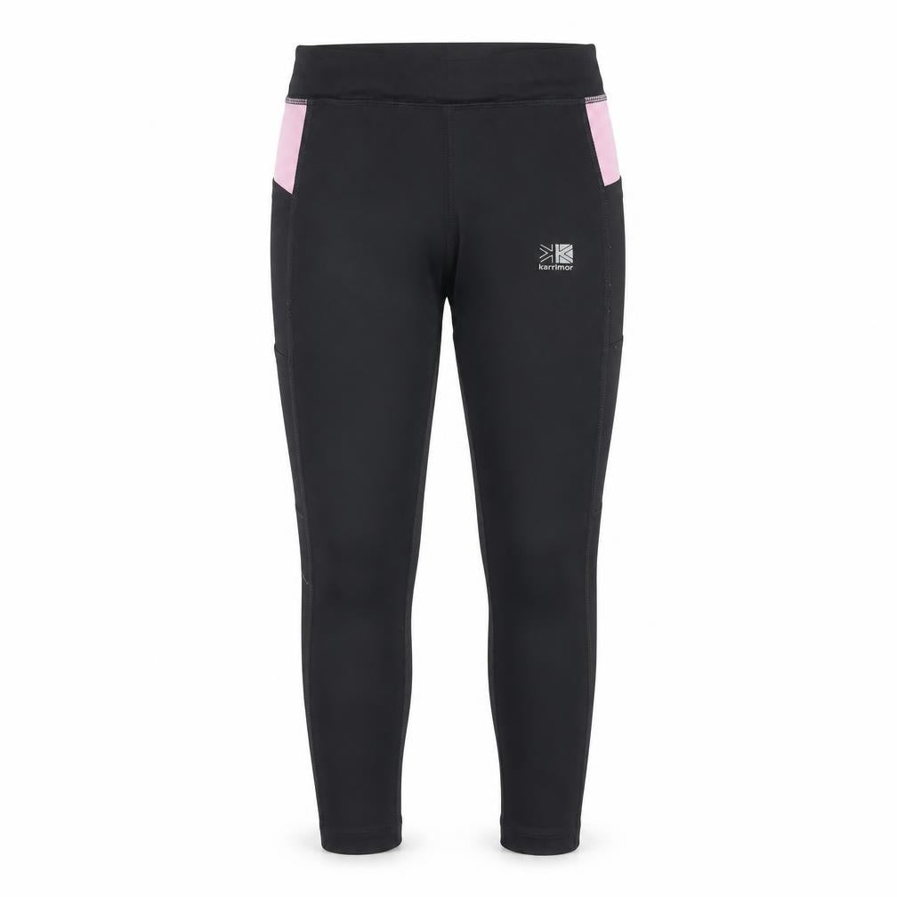 Karrimor Girls Black Running Leggings 9-10 Years