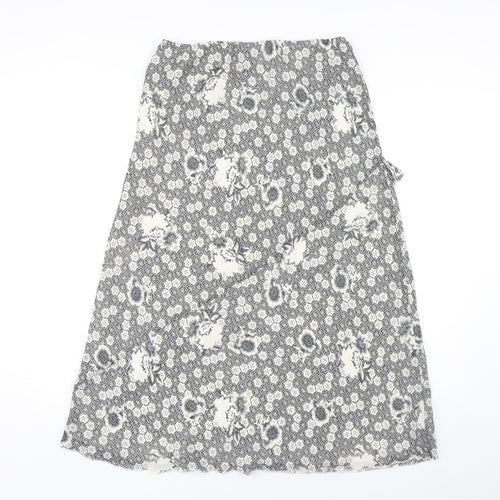 Chianti Women's Multicoloured Floral Skirt Size 14