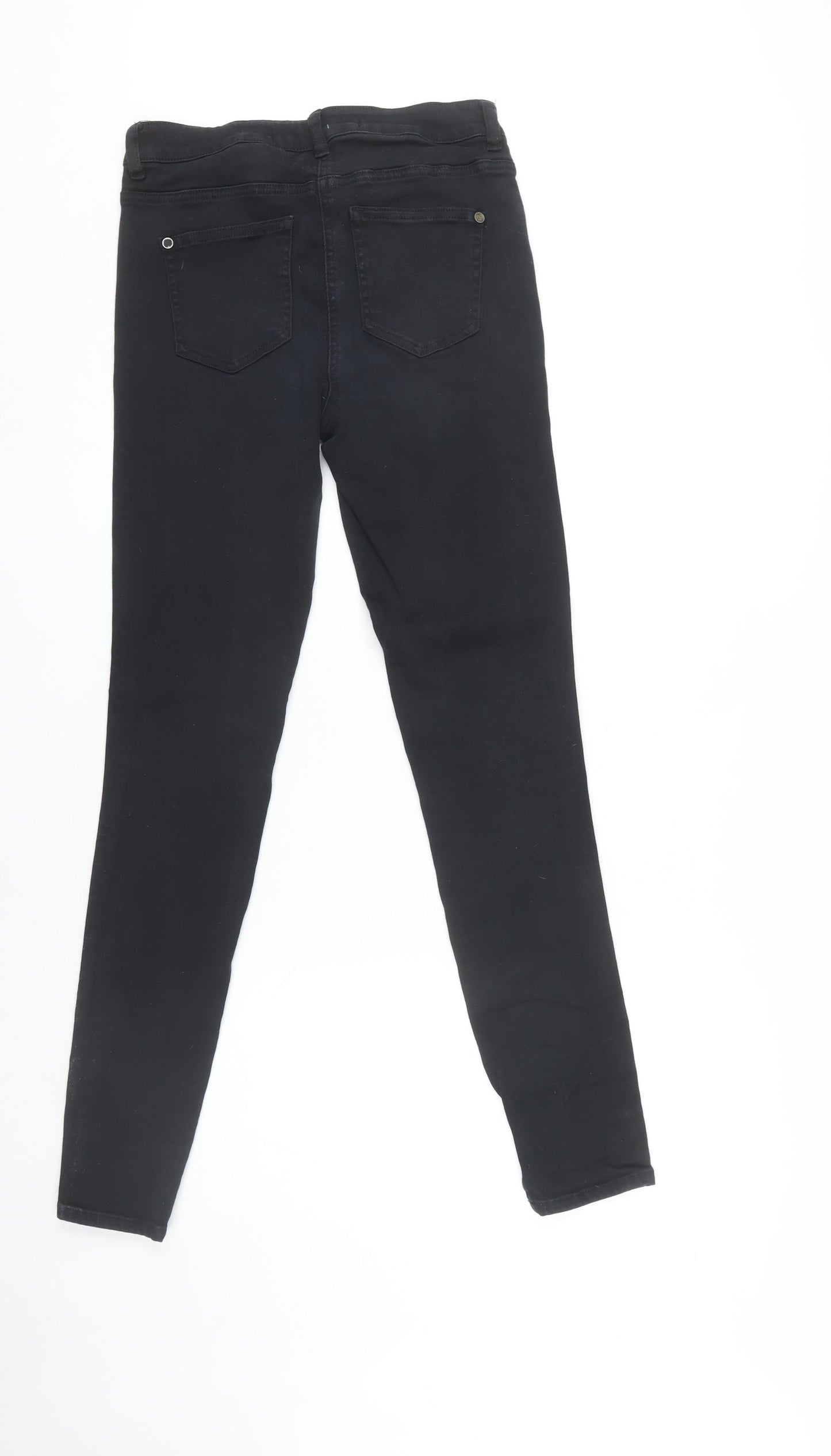 Next Women's Black Skinny Jeans Size 12 Slim Fit