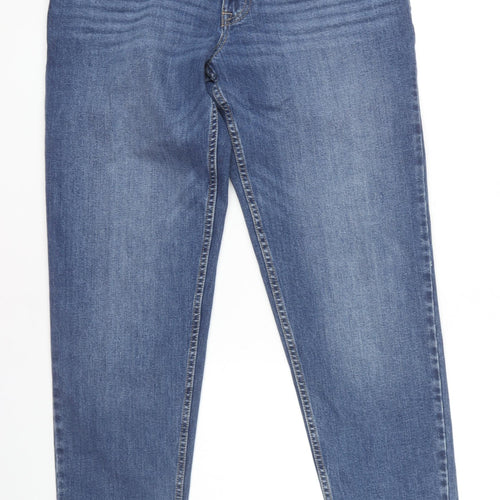 F&F Men's Blue Tapered Jeans, Size 34, Medium Wash