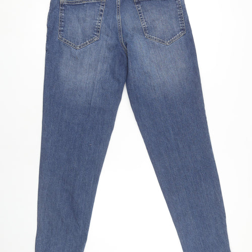 F&F Men's Blue Tapered Jeans, Size 34, Medium Wash